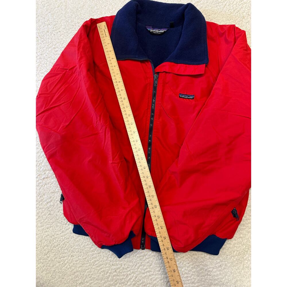 Vintage 80s Patagonia Fleeced Lined Bomber Jacket Large - Picture 3 of 10